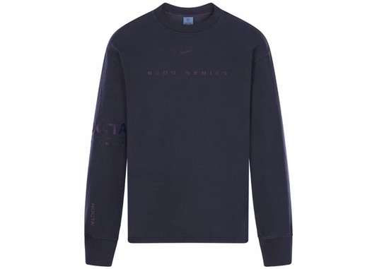 Nike x NOCTA Ascent L/S Tee Dark Obsidian Large