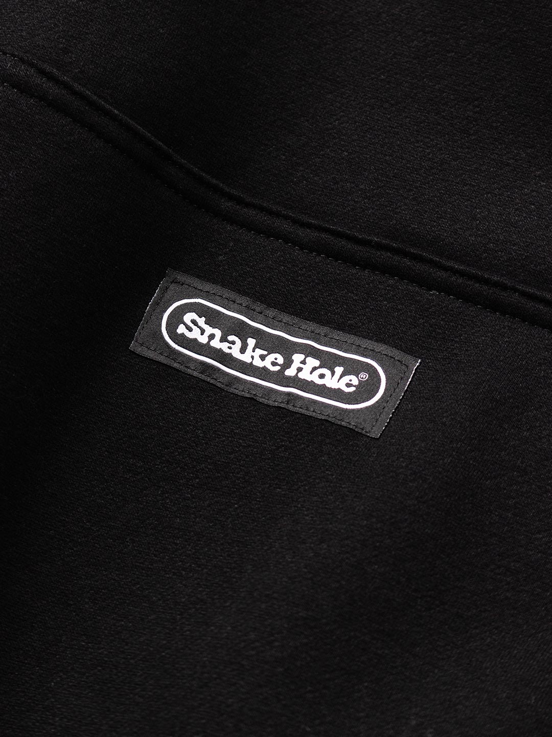 The Snake Hole Odyssey Hood Fleece Black