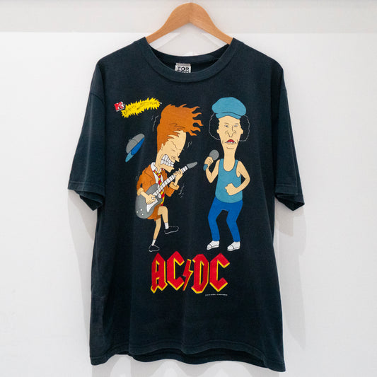 1996 Beavis & Butthead ACDC T-Shirt XL