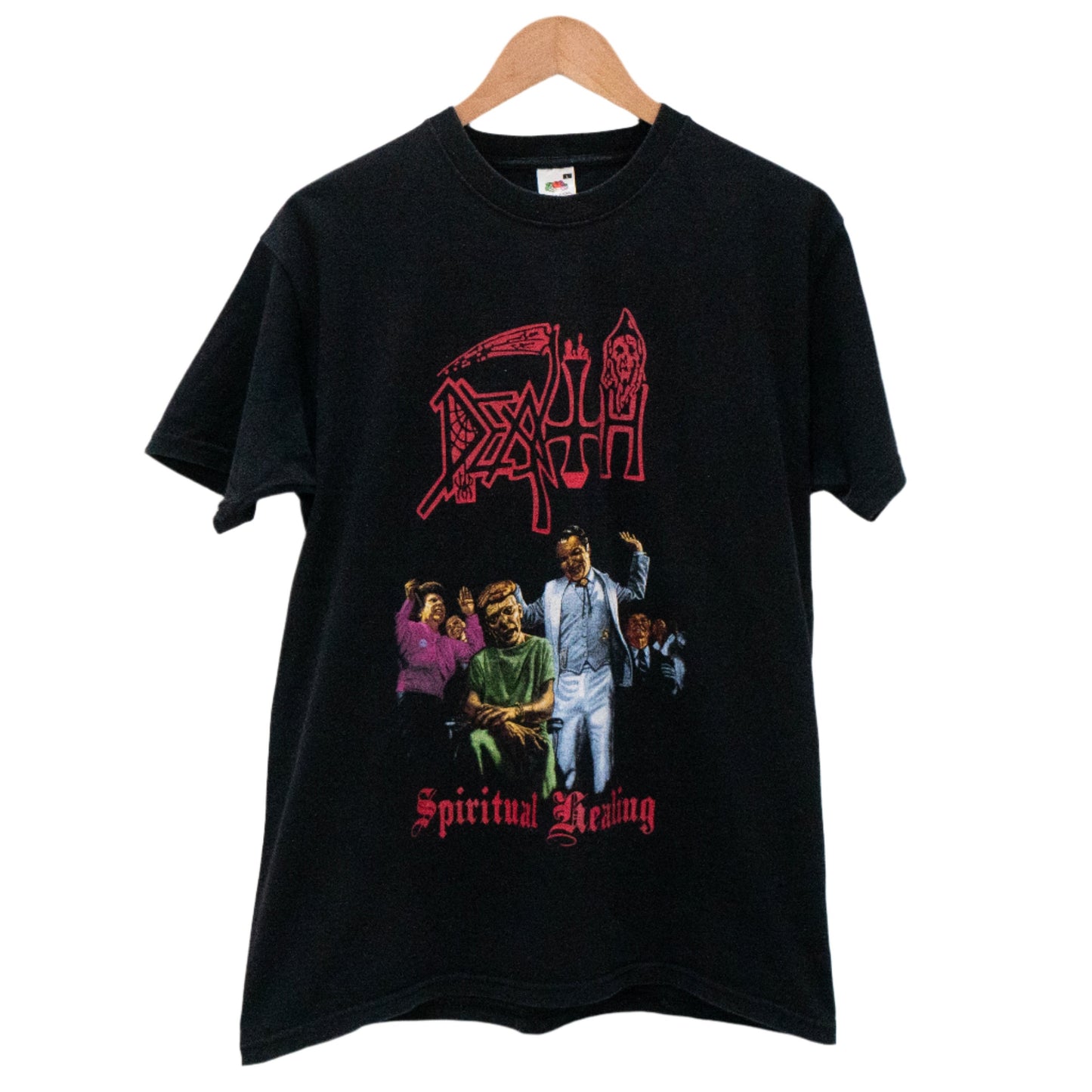 Vintage 2000's Death 'Spiritual Healing' T-Shirt Large