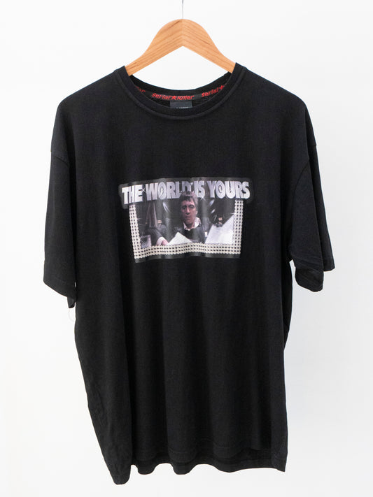 Vintage Serial Killer 'Scarface The World Is Yours' T-Shirt XL
