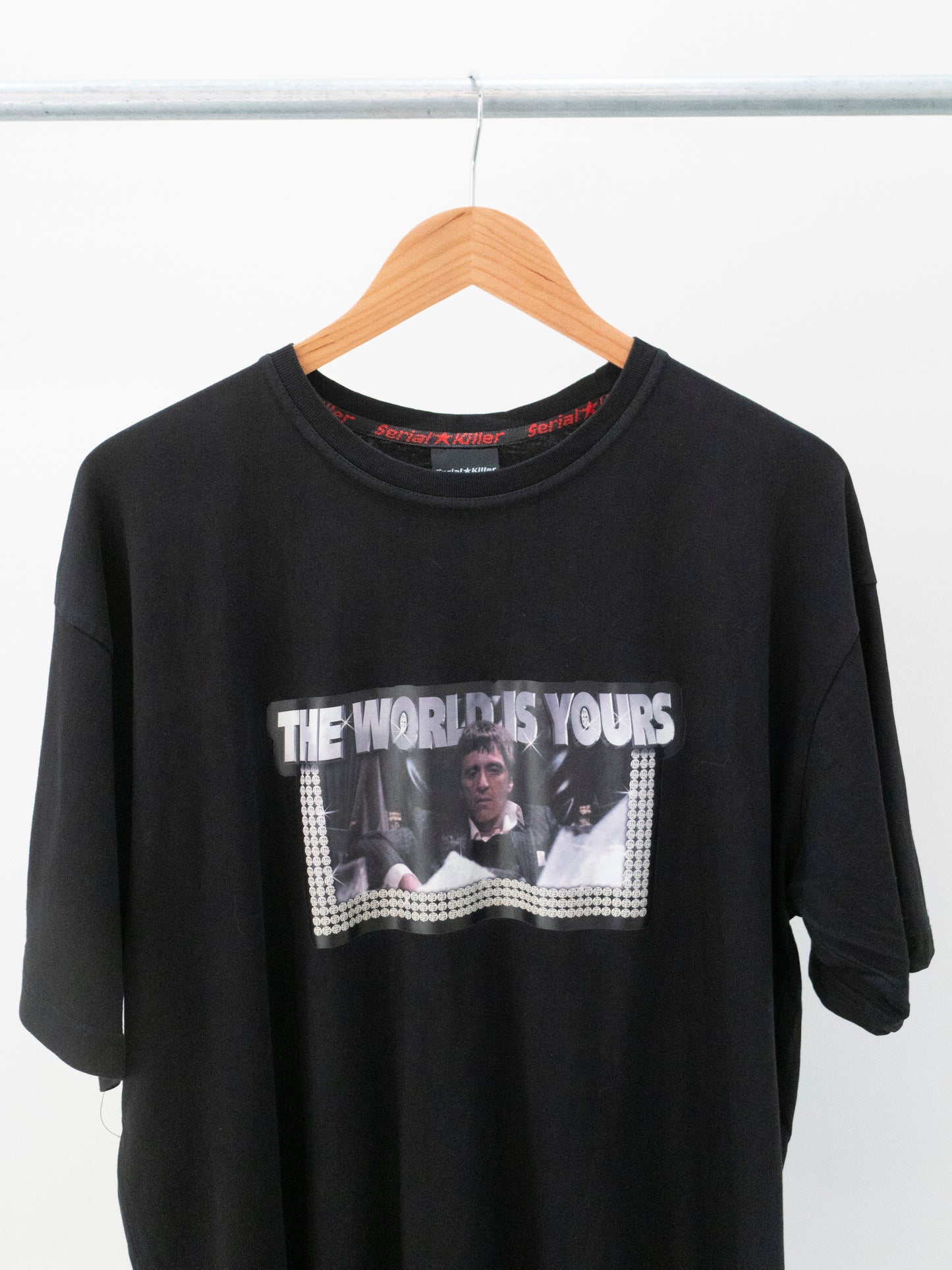 Vintage Serial Killer 'Scarface The World Is Yours' T-Shirt XL