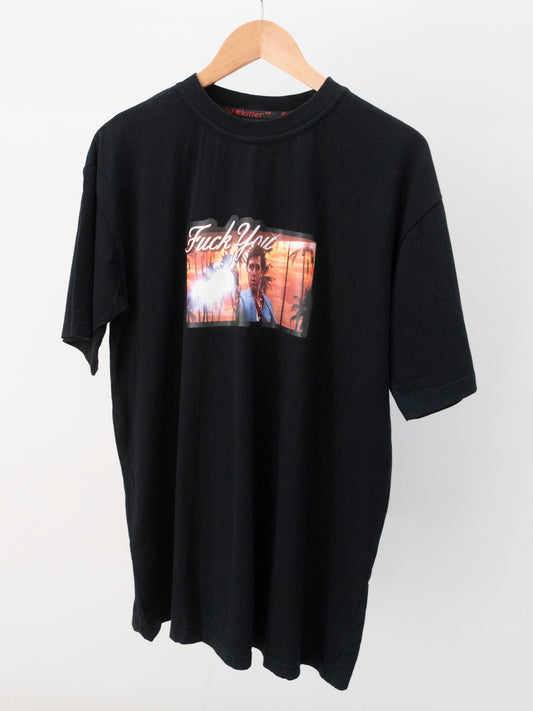 Vintage Serial Killer 'Scarface F*ck You' T-Shirt Large