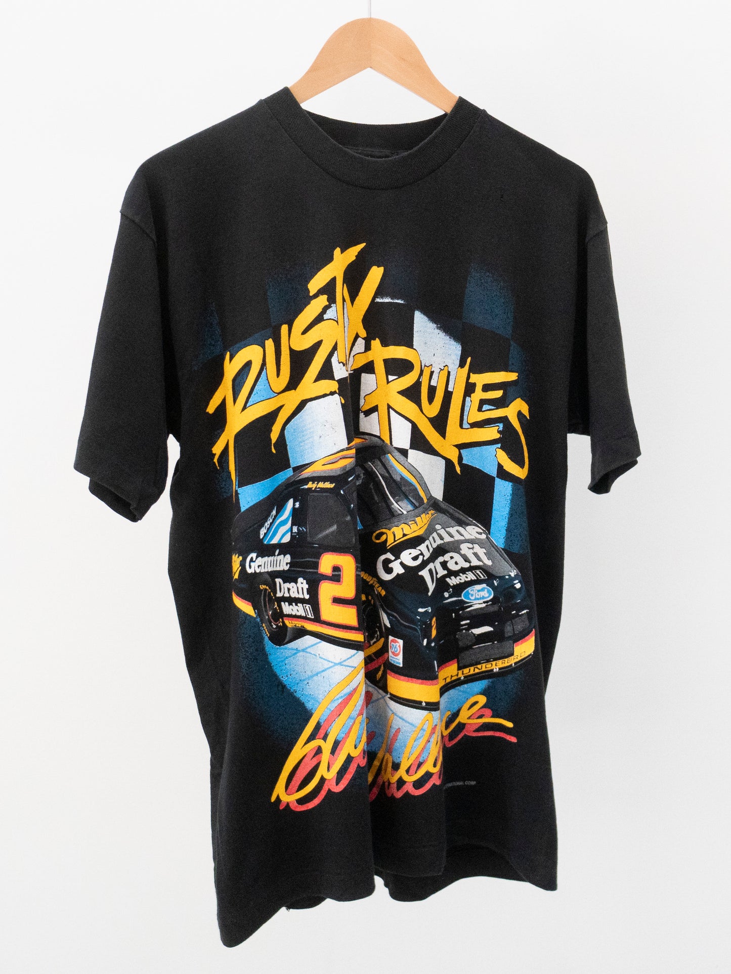 1994 Rusty Wallace NASCAR T-Shirt Large