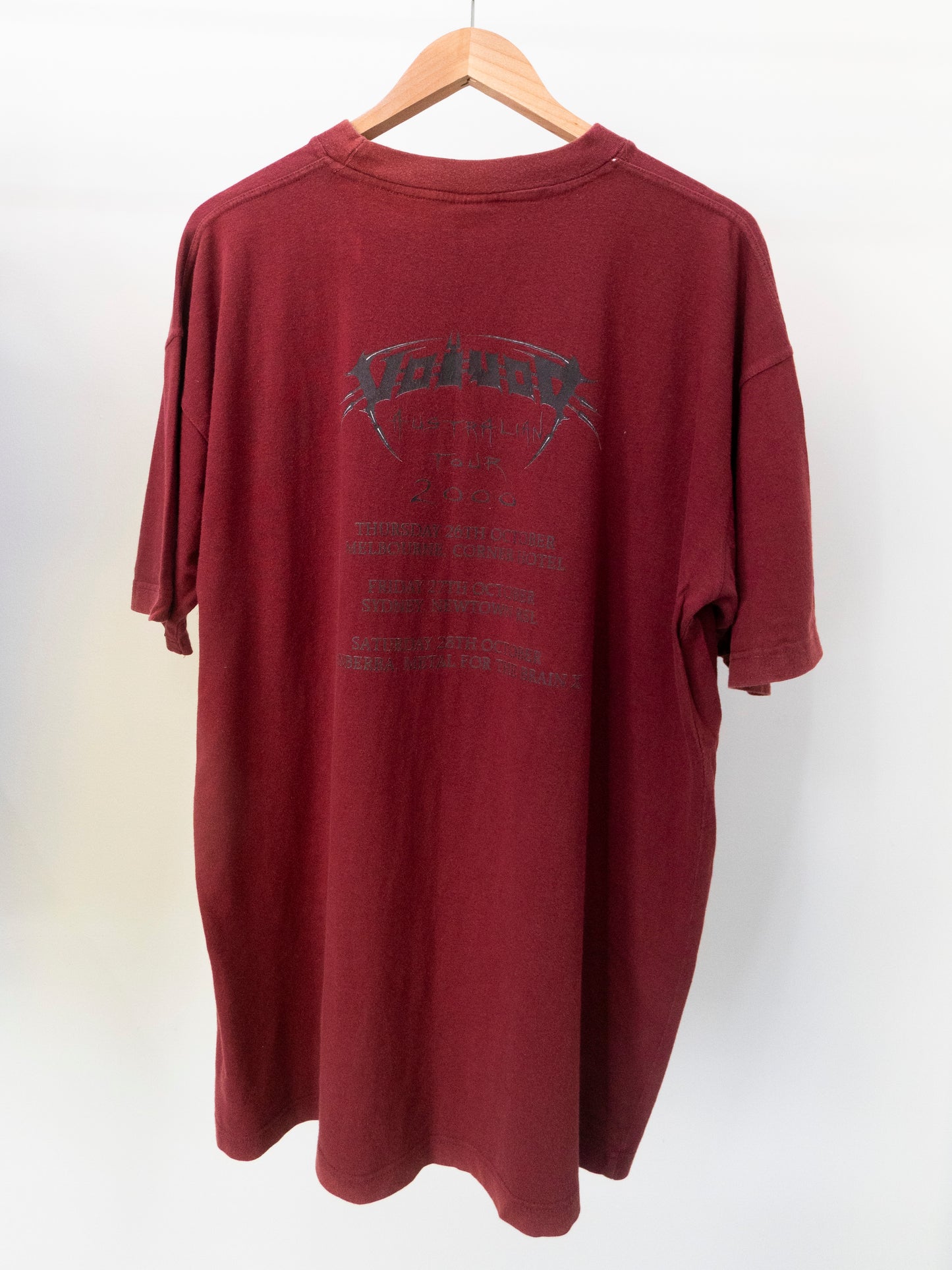 2000 Voivod 'Australian Tour' T-Shirt XL