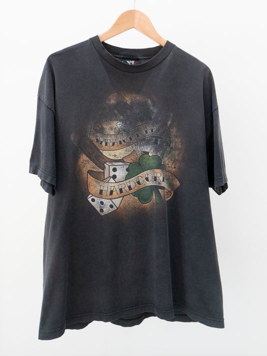 2007 CM Punk 'Straight Edge Hardcore' T-Shirt XL