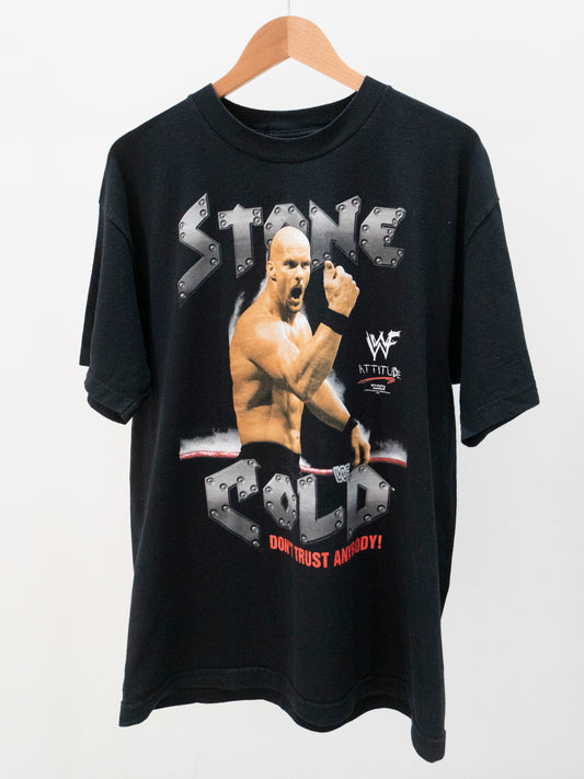 1998 Stone Cold 'Don't Trust Anybody' T-Shirt Large