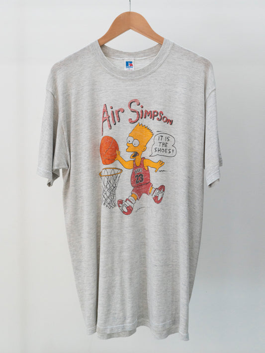 90's Bootleg Bart 'Air Simpson' T-Shirt XL