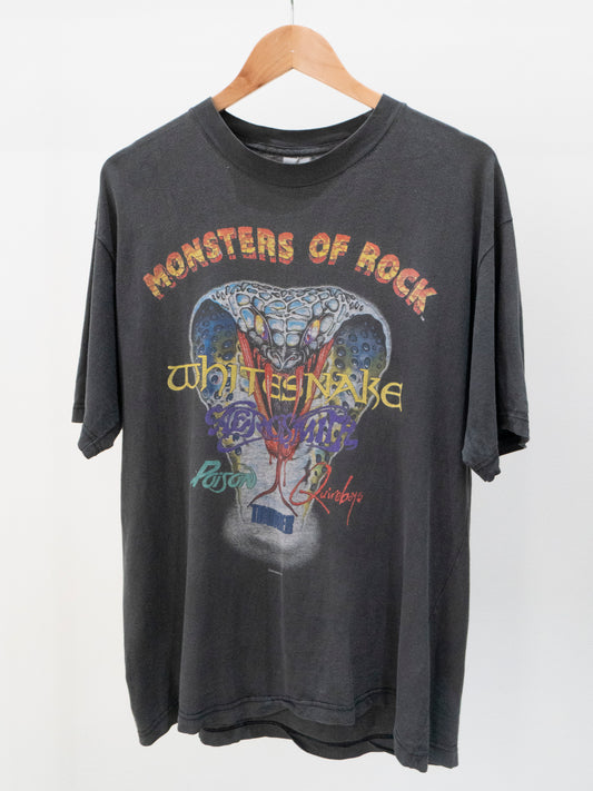1990 Monsters Of Rock Fest T-Shirt Large