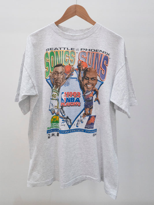 1993 Western Conference Finals 'Phoenix Vs Seattle' T-Shirt XL