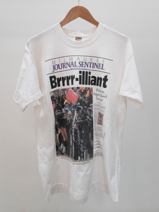 1997 Green Bay Packers Super Bowl T-Shirt Large