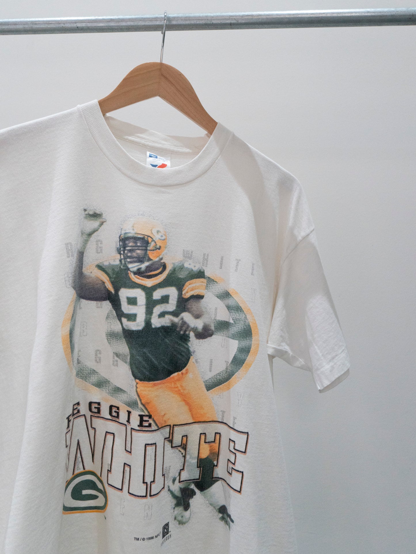 1996 Reggie White Green Bay Packers T-Shirt XL
