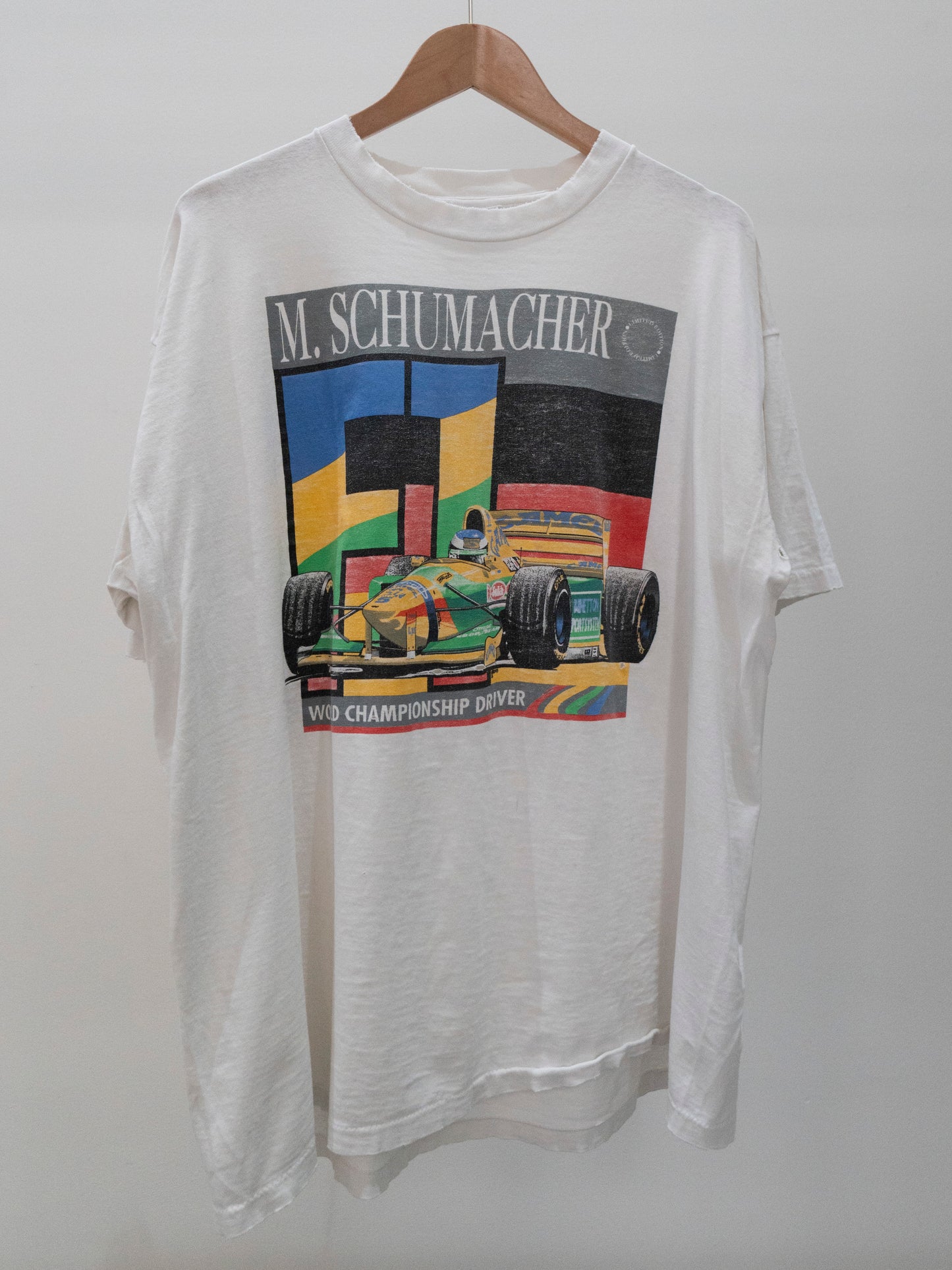 1994 Michael Schumacher World Championship Driver T-Shirt XL