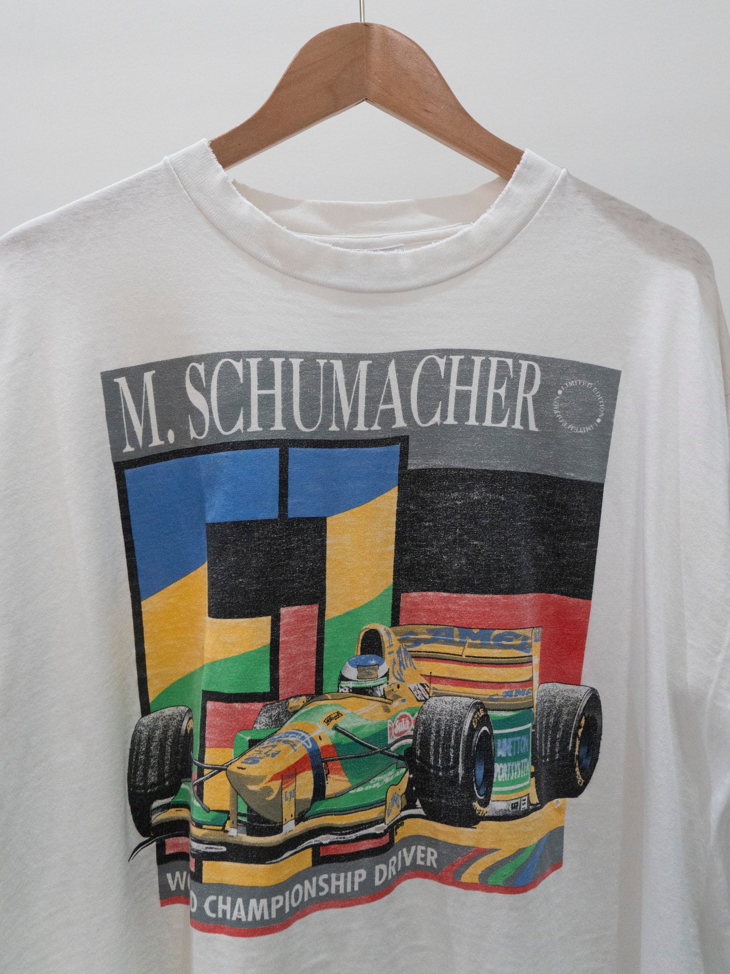 1994 Michael Schumacher World Championship Driver T-Shirt XL