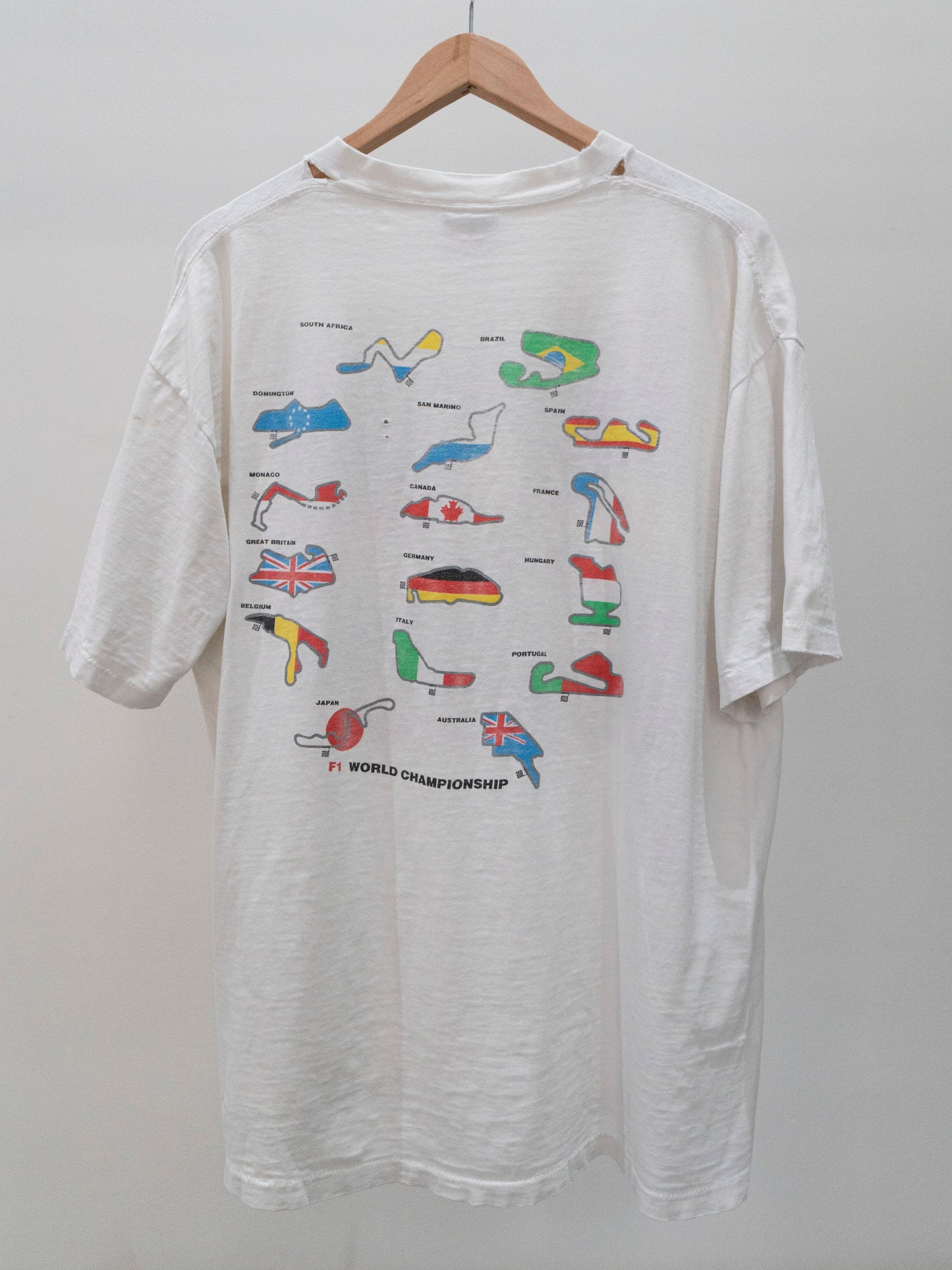 1994 Michael Schumacher World Championship Driver T-Shirt XL