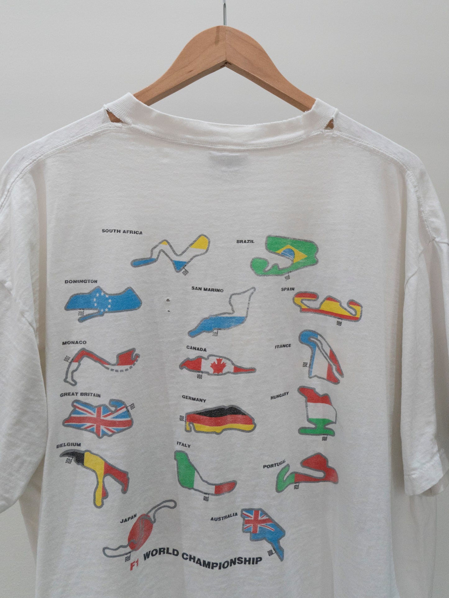 1994 Michael Schumacher World Championship Driver T-Shirt XL