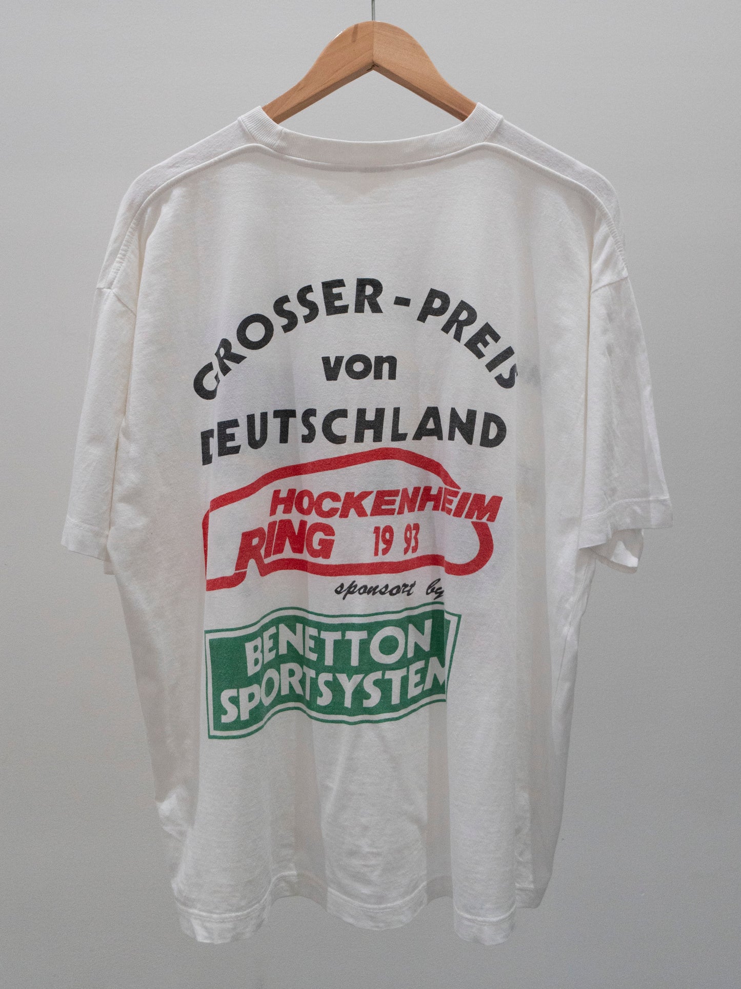 1993 Michael Schumacher German Grand Prix T-Shirt XL