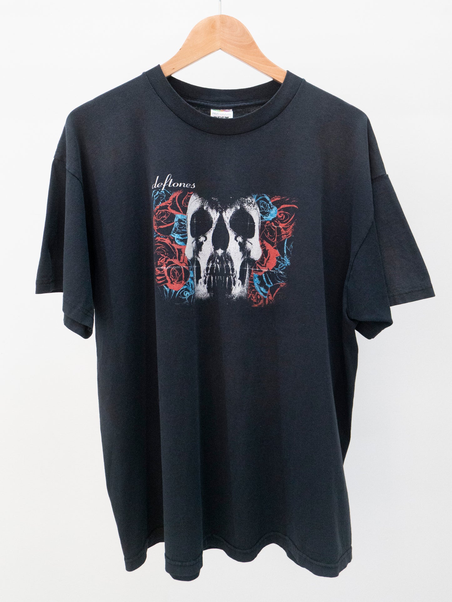 2003 Deftones 'Self Titled' Skull & Roses T-Shirt XL