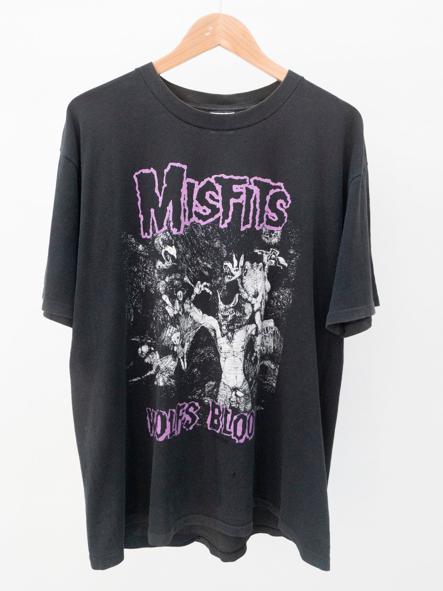 1998 Misfits 'Wolfs Blood' T-Shirt Large