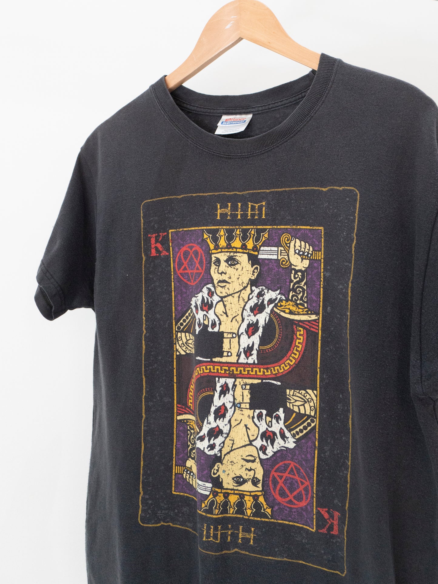 2005 HIM Heartagram King T-Shirt Large