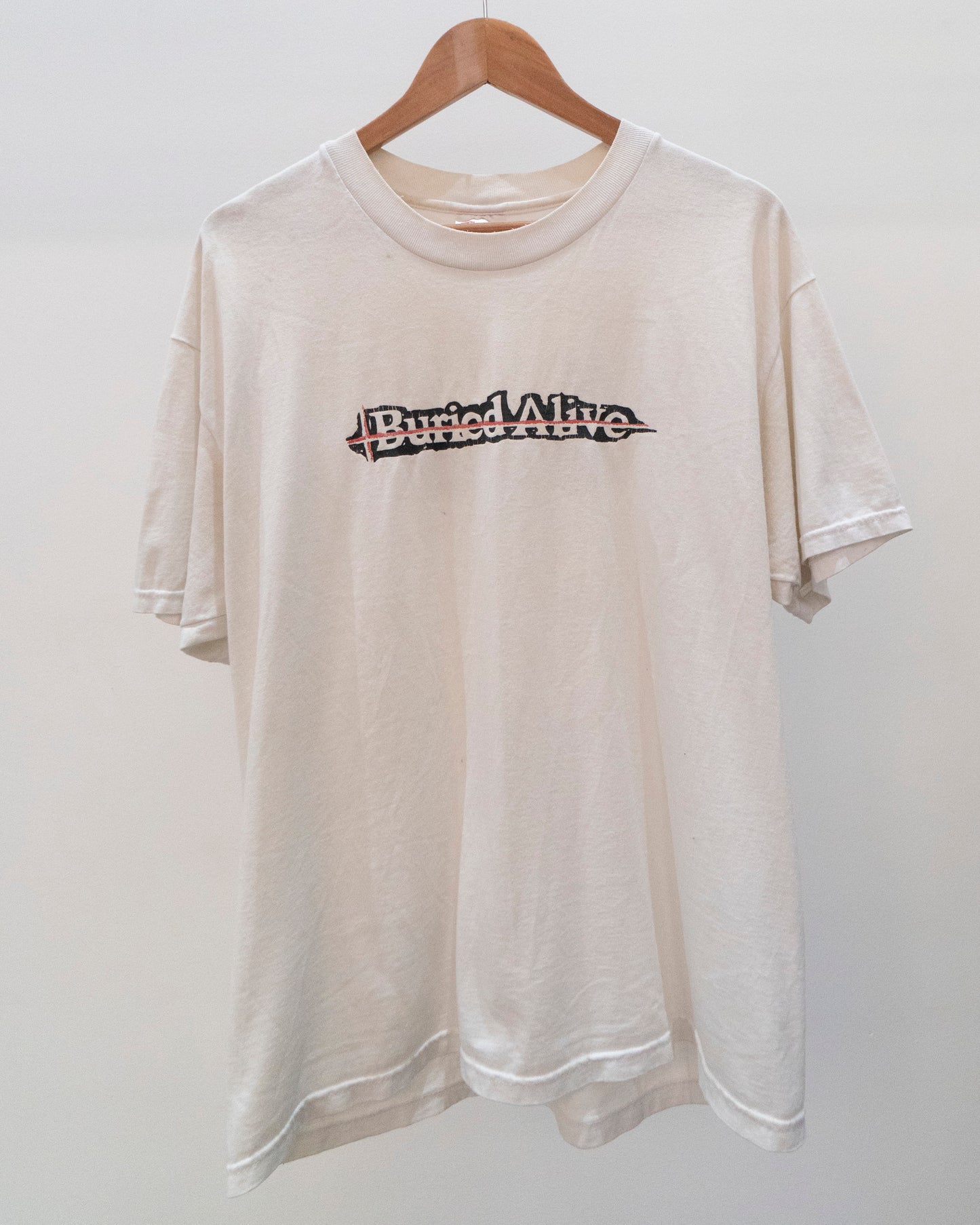 1999 Buried Alive 'The Death Of Your Perfect World' T-Shirt Large