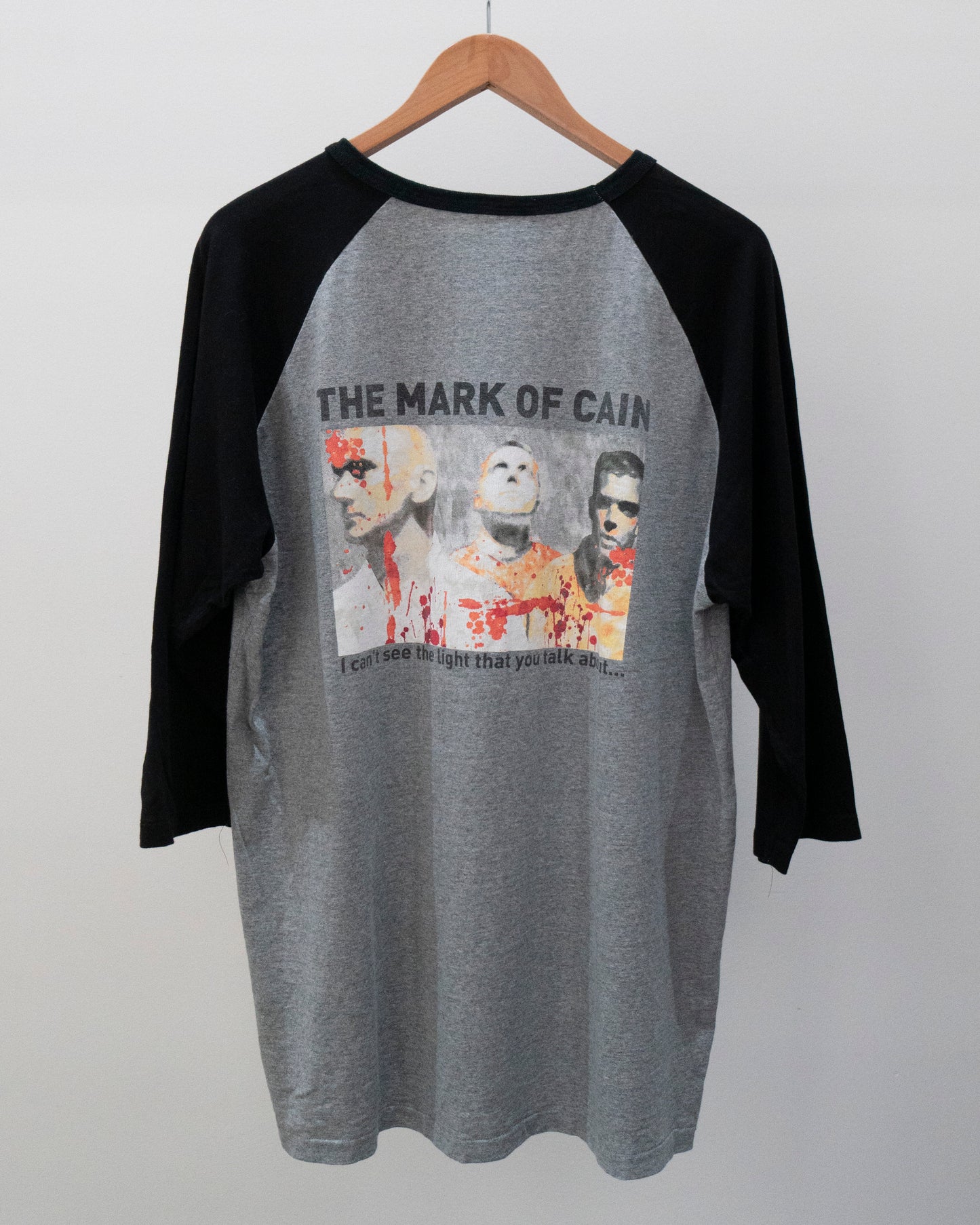 2001 The Mark of Cain Raglan XL