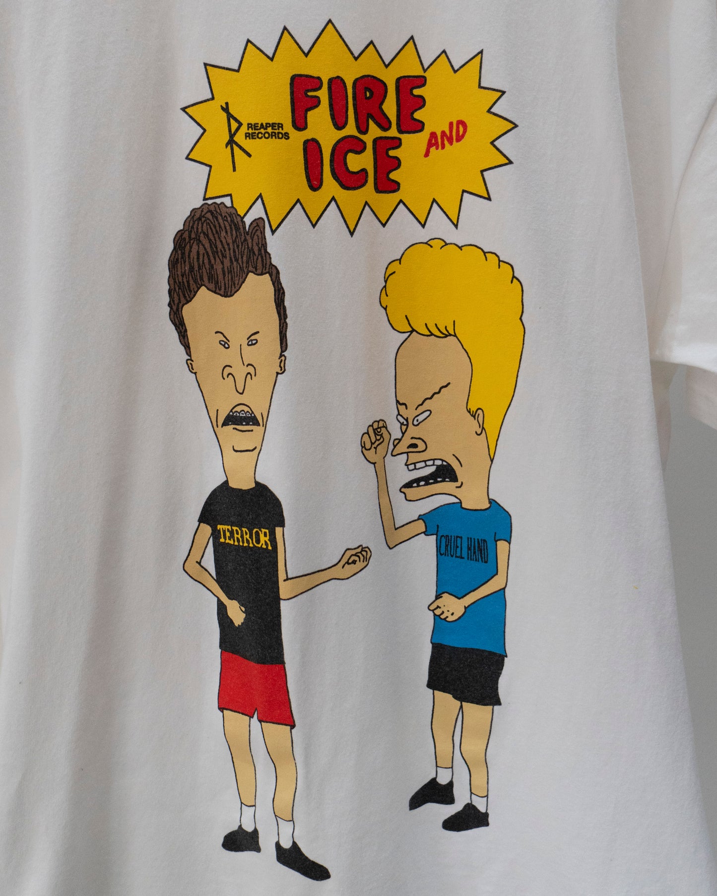 2012 Fire & Ice 'Beavis & Butthead' T-Shirt Large