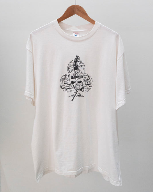 90's Rancid 'Skull and Guns' T-Shirt XL