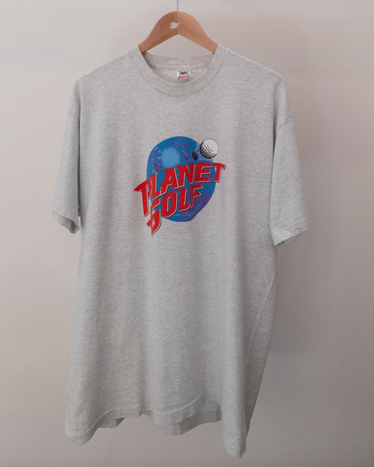 90's Planet Golf T-Shirt 2XL