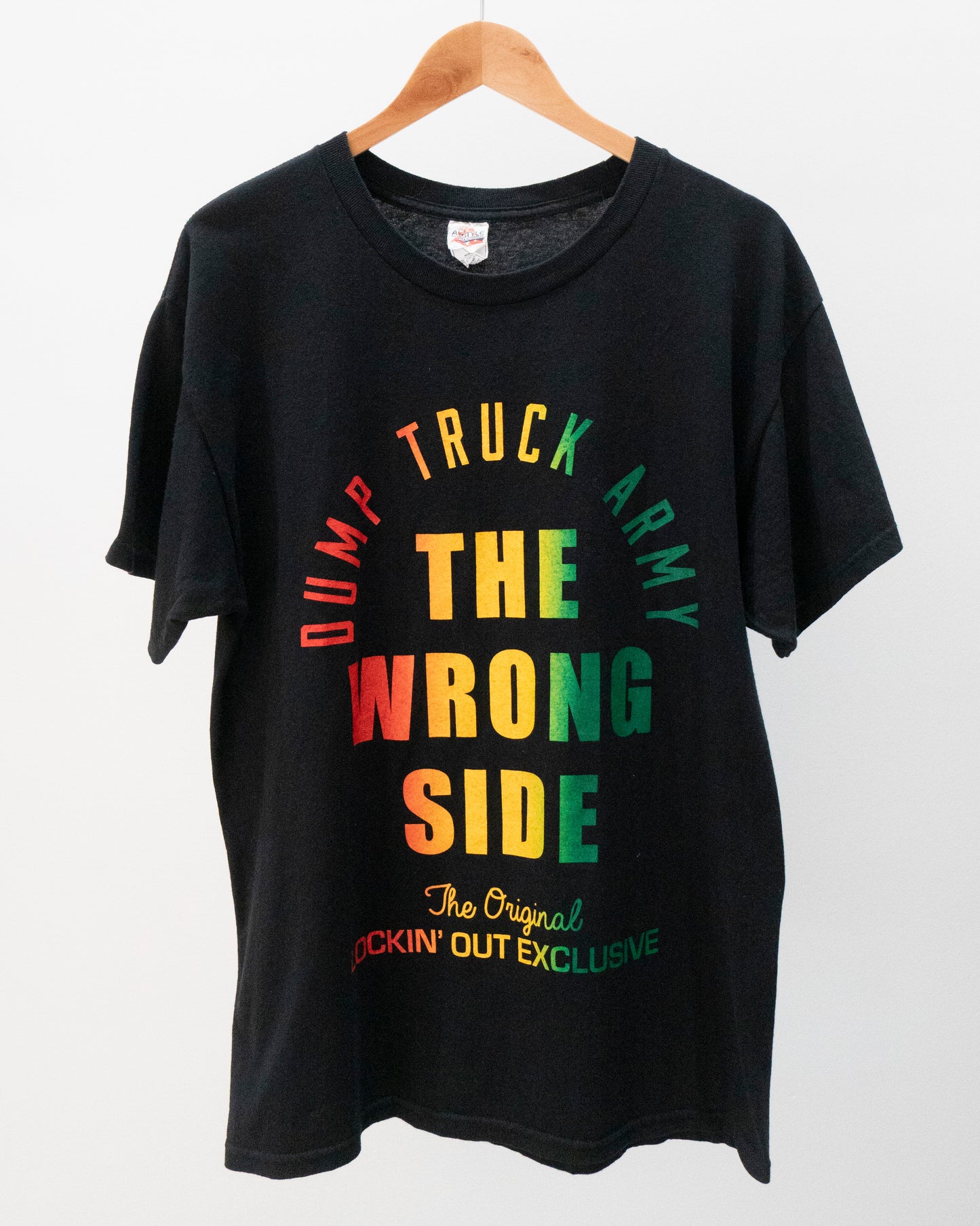 2015 The Wrong Side 'Dump Truck Army' T-Shirt Large