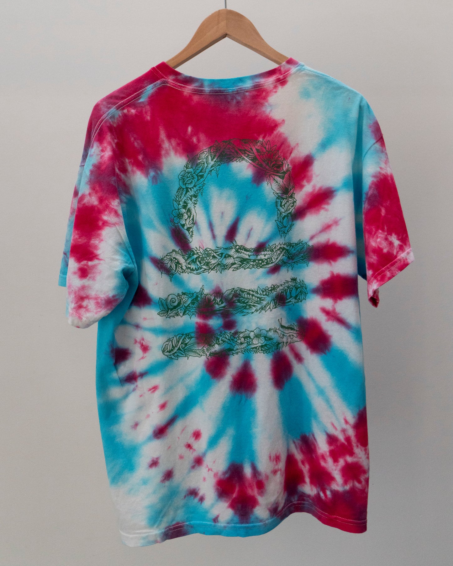 2010's Lockin Out Records Tie Dye T-Shirt Large