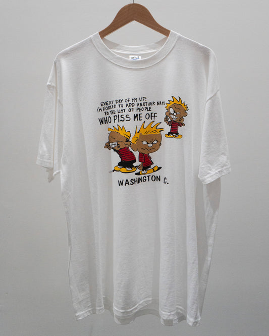 90's Washington DC 'People P*ss Me Off' T-Shirt XL