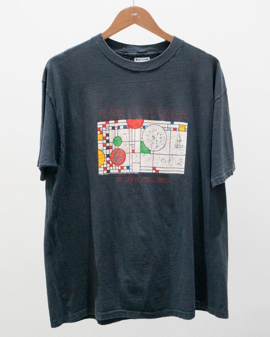 1989 Frank Lloyd Wright 'Dominos Center' T-Shirt XL