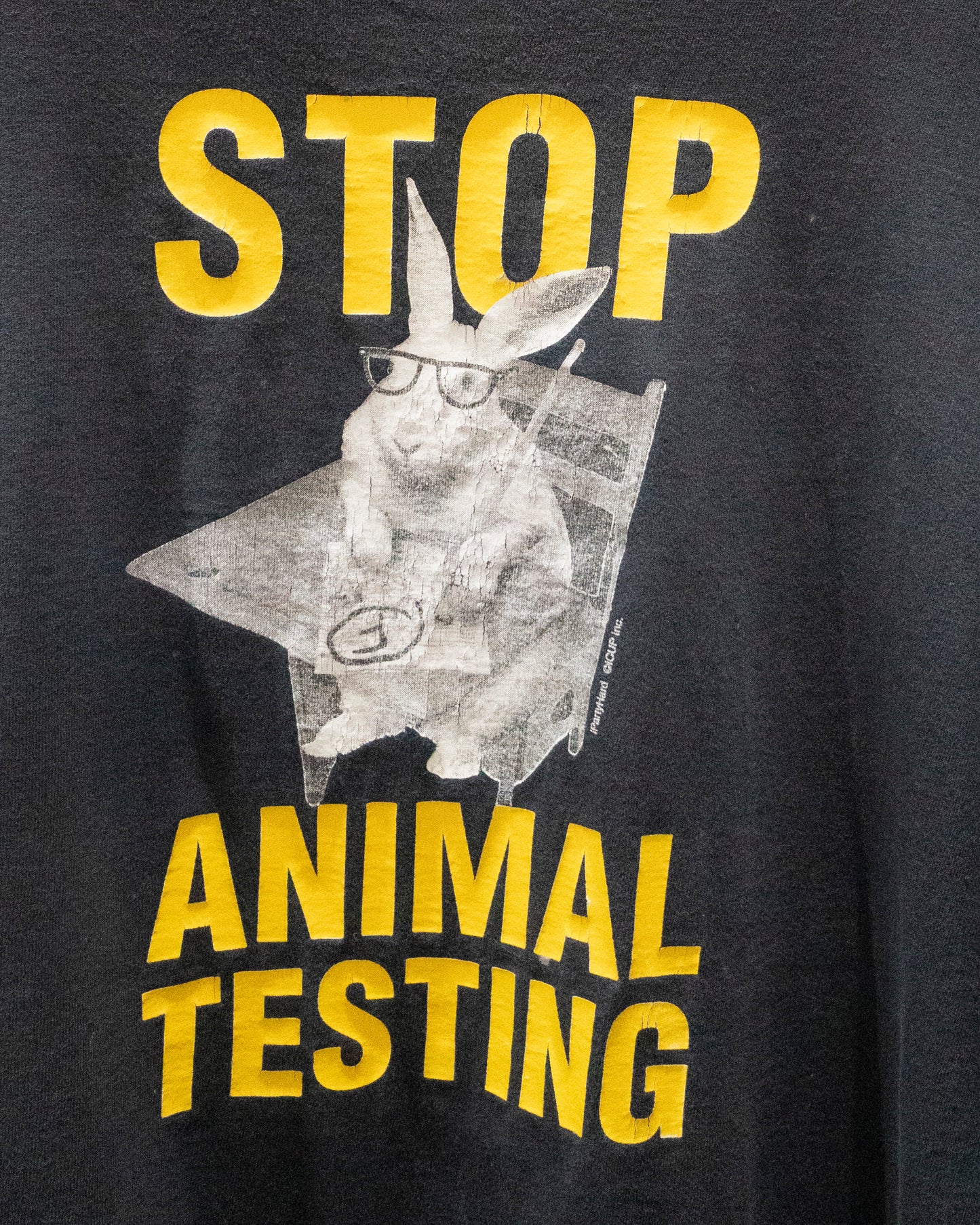 2000's Stop Animal Testing T-Shirt 2XL