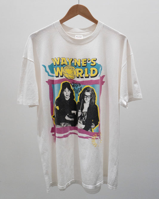 1990 Waynes World 'Saturday Night Live' T-Shirt XL