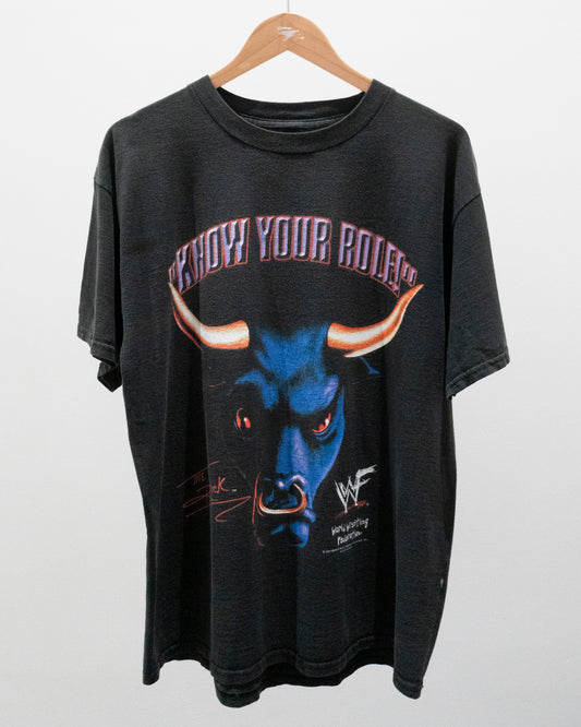 2000 The Rock 'Know Your Role' T-Shirt Large