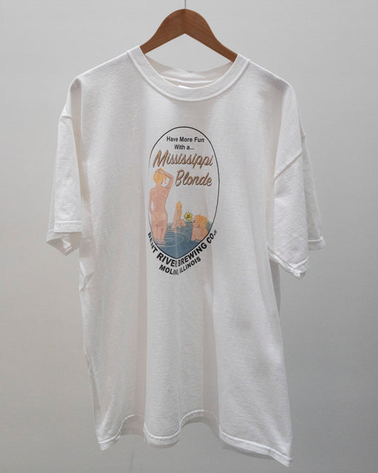 90's Mississippi Blonde 'Bent River Brewing Co' T-Shirt XL