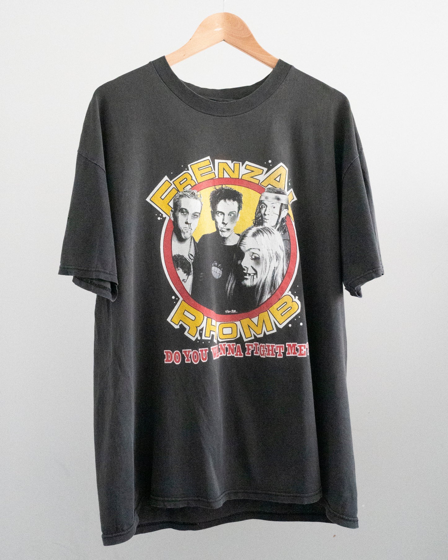 1999 Frenzal Rhomb 'Do You Wanna Fight Me?' T-Shirt XL