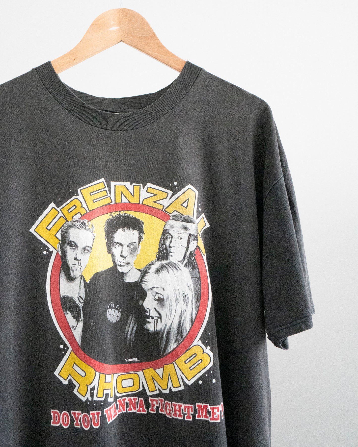 1999 Frenzal Rhomb 'Do You Wanna Fight Me?' T-Shirt XL