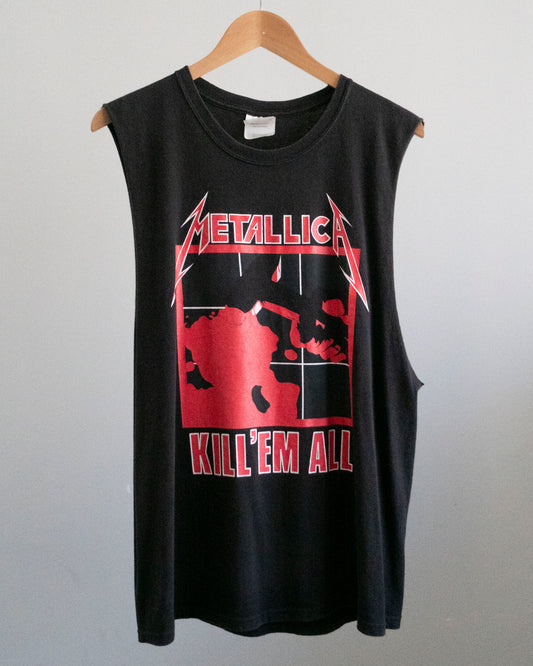 2007 Metallica 'Kill Em All' Cut Off Large