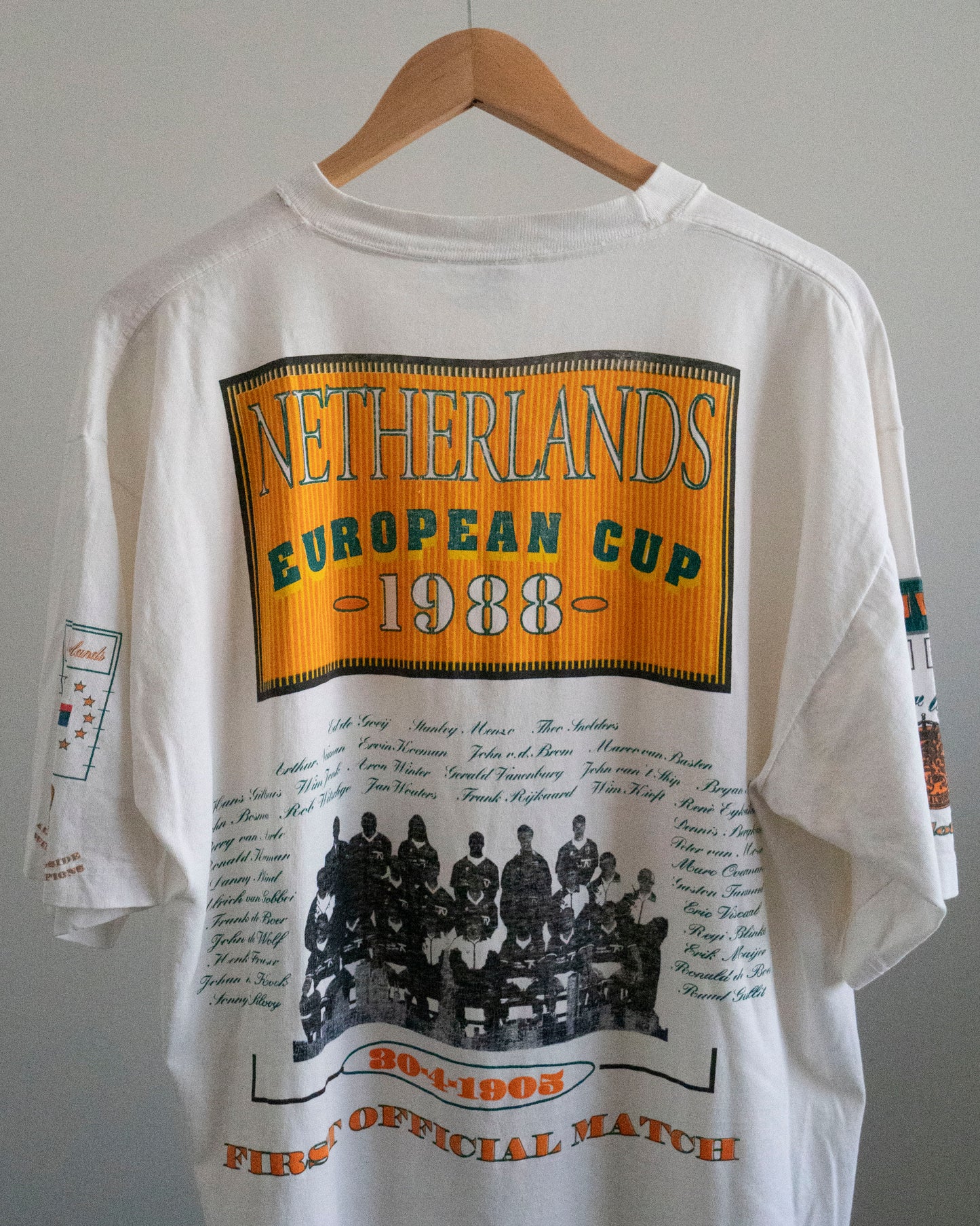 1988 Netherlands 'European Cup' T-Shirt XL