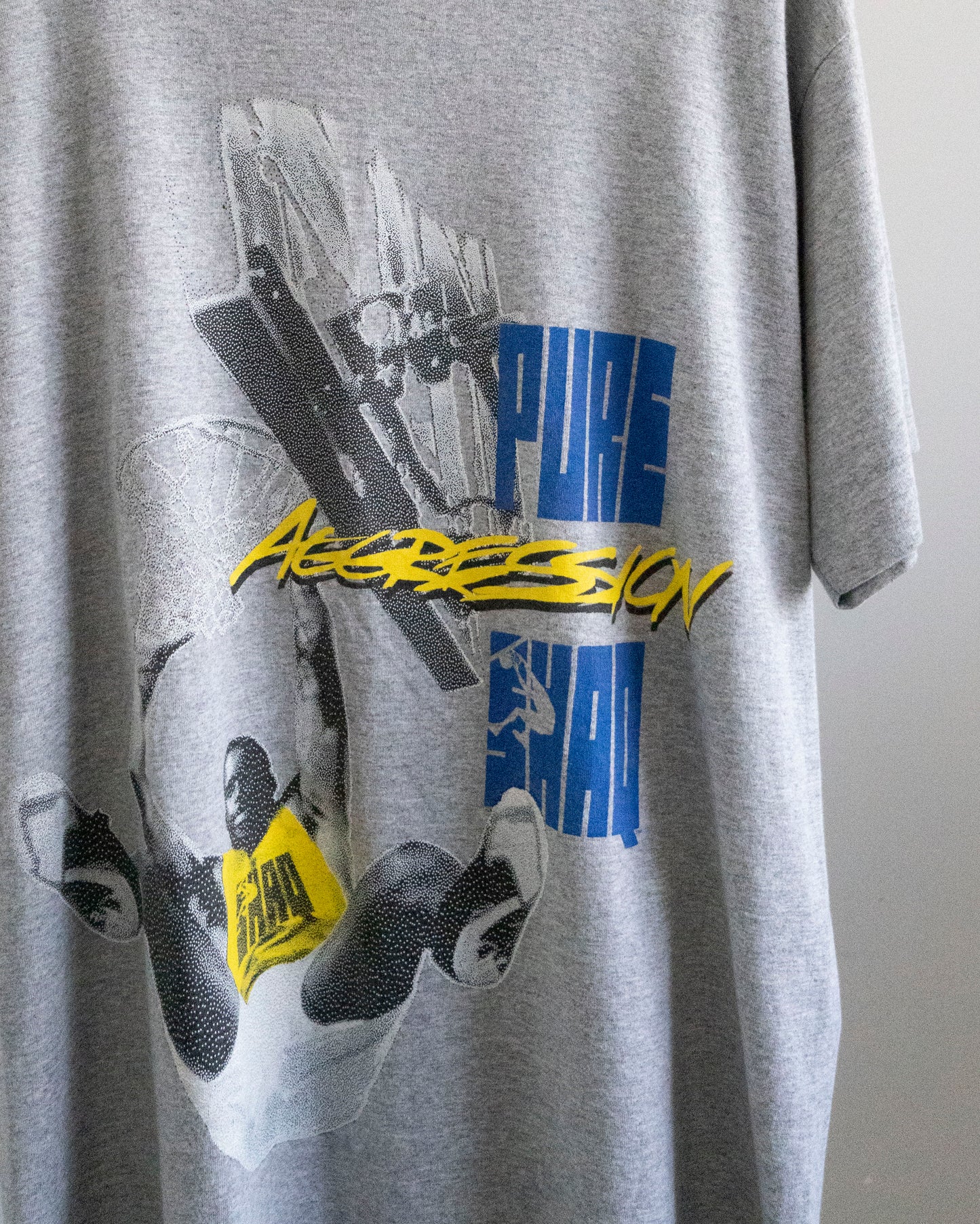 90's Shaq 'Pure Aggression' T-Shirt Large