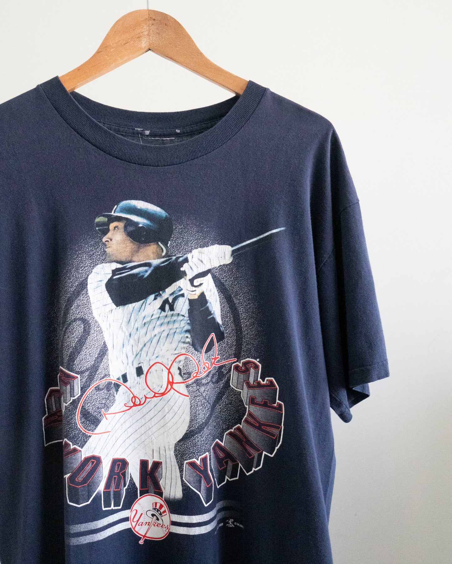 1998 New York Yankees Derek Jeter T-Shirt Large