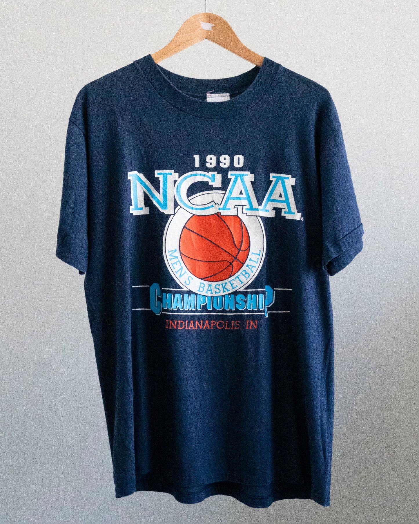 1990 NCAA Basketball Championship T-Shirt XL
