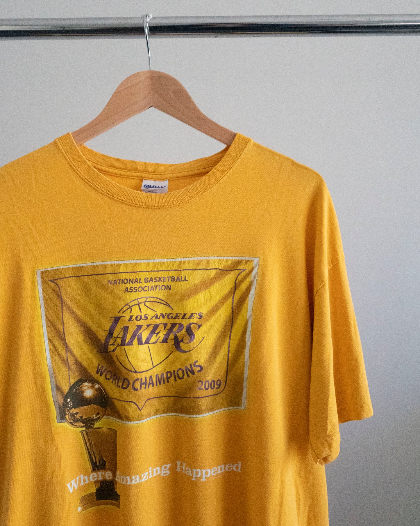 2009 LA Lakers World Champions T-Shirt XL