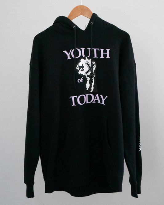 2017 Youth Of Today x The Hundreds Hoodie Large