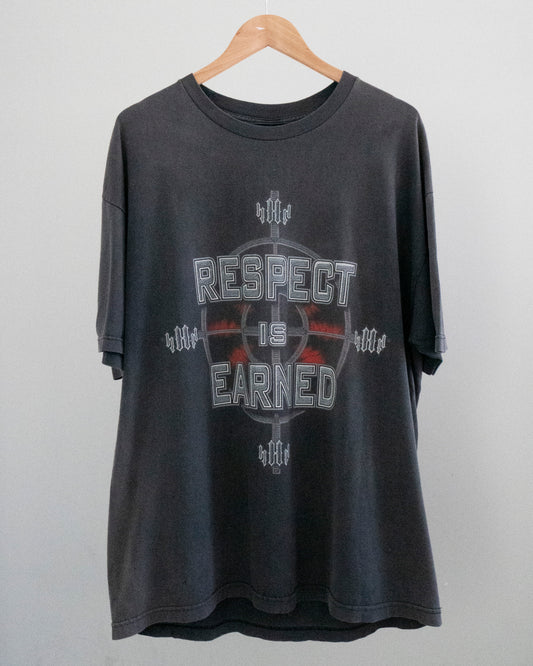 2001 Triple H 'Respect is Earned / Fear is Demanded' T-Shirt XL