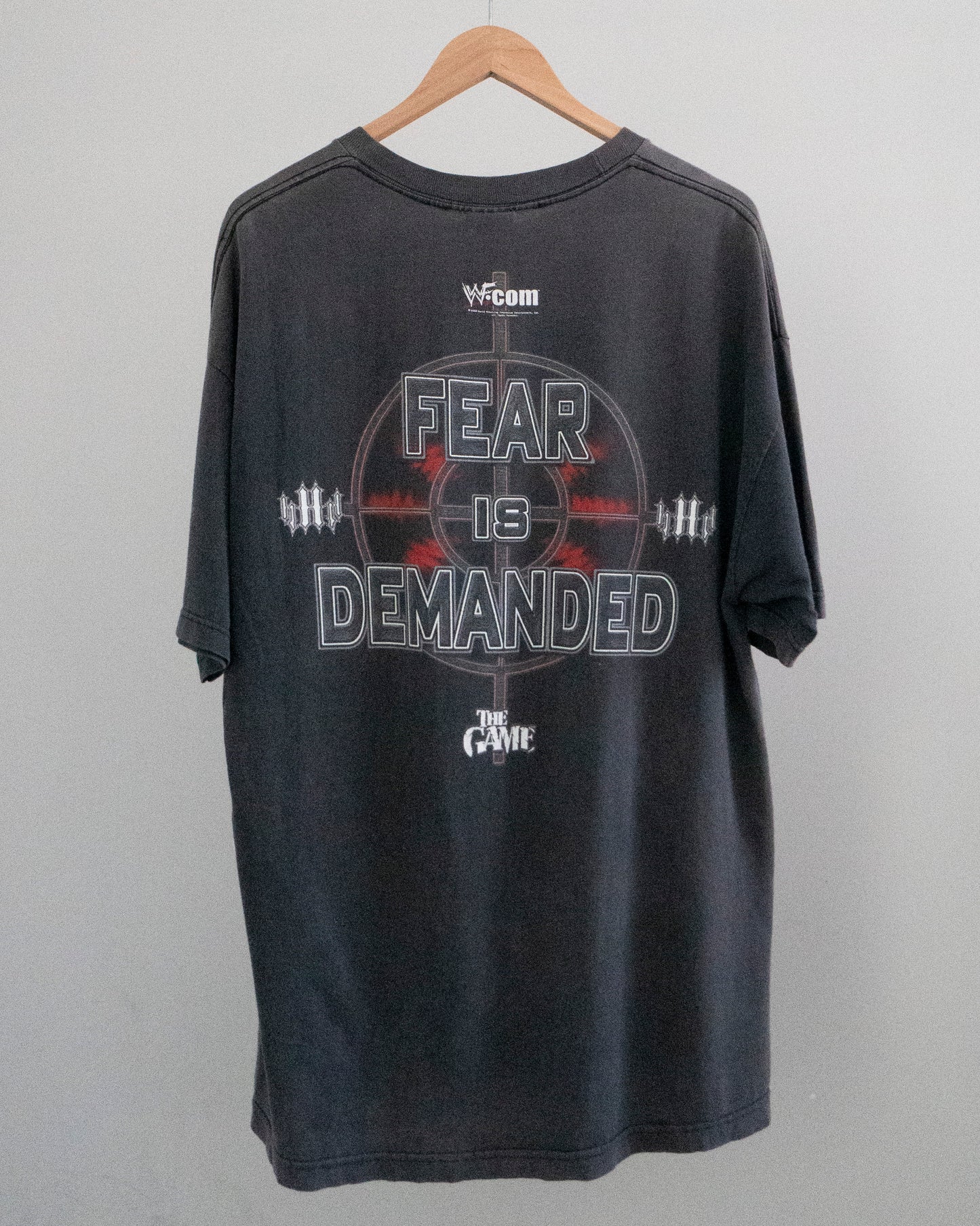 2001 Triple H 'Respect is Earned / Fear is Demanded' T-Shirt XL
