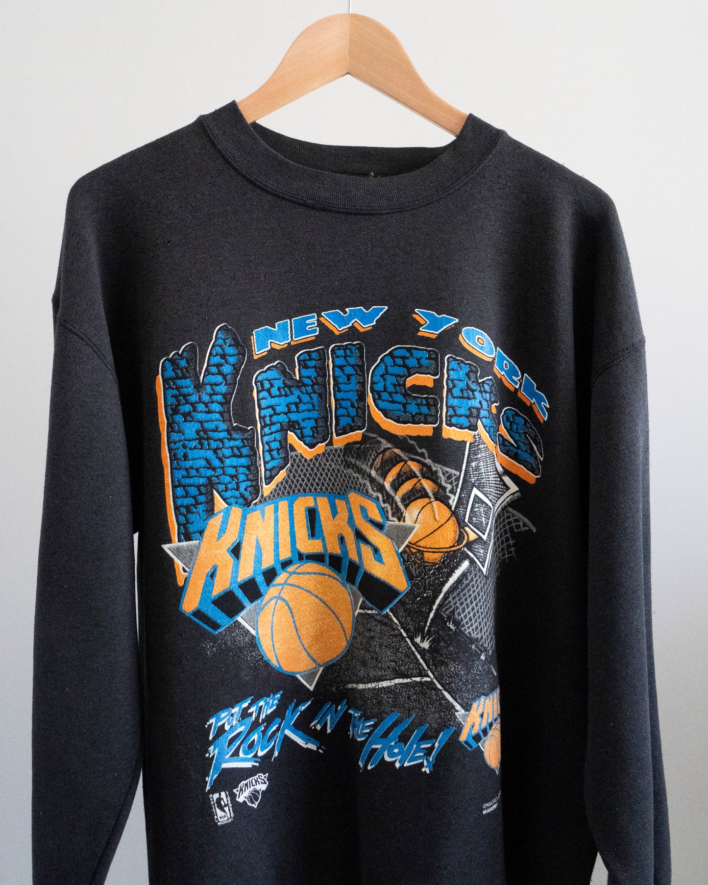 Early 90's New York Knicks Sweatshirt Large