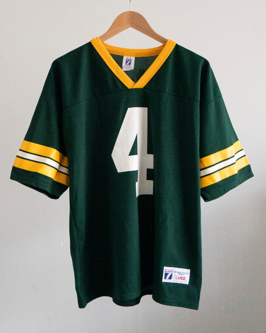 90's Green Bay 'Brett Favre 4' Jersey Large